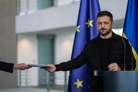 Zelenski calificó de "constructivo" el diálogo entre representantes de Ucrania y Estados Unidos