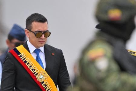 En los dos años del gobierno de Daniel Noboa han ocurrido 15.561 asesinatos, uno cada 66 minutos