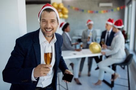 Los excesos en la Cena de Navidad de la empresa pueden terminar en despido