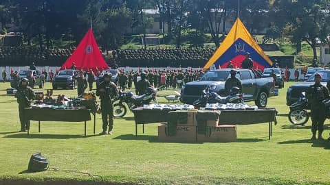 Militares destinarán equipos valorados en USD 9 millones para control del SOTE y fronteras